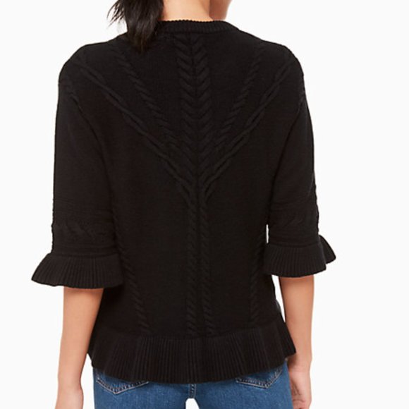 Kate Spade Cable Sweater - Picture 2 of 5